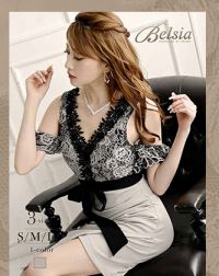 繊細刺繍のBelsia高級ドレス