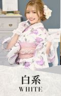 白色の浴衣