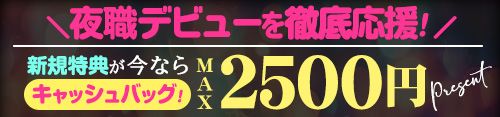 新規会員特典MAX2500円
