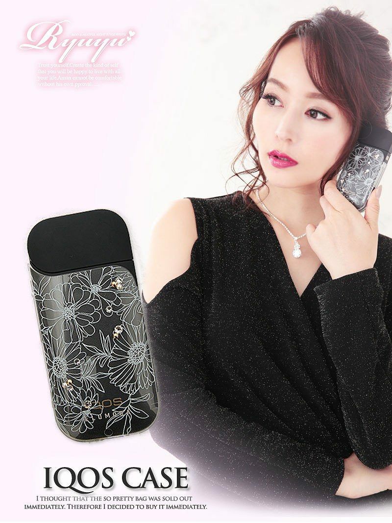 フェミニンflowerクリアアイコスケース【Ryuyu】【リューユ】シガレットケース