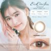 【カラコン 度あり】エバーカラーワンデーナチュラルモイストレーベルＵＶ シルエットデュオ（茶） 着色径14.5mm 1日使い捨て 1箱20枚入り