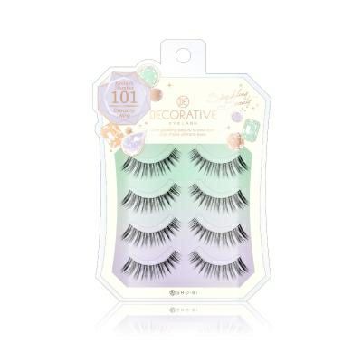 Dreamy Wink（ドリーミーウィンク）101 上まつげ用 DECORATIVE EYELASH（デコラティブアイラッシュ） 1箱4ペア入り