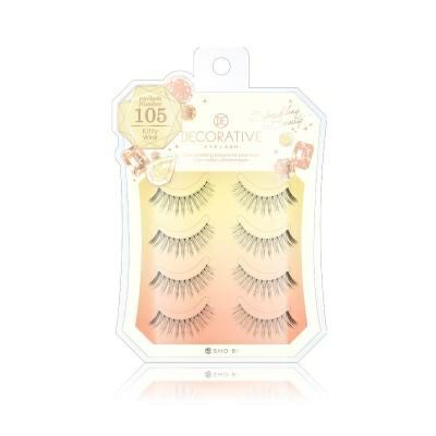 Kitty Wink（キティウィンク）105 上まつげ用 DECORATIVE EYELASH（デコラティブアイラッシュ） 1箱4ペア入り