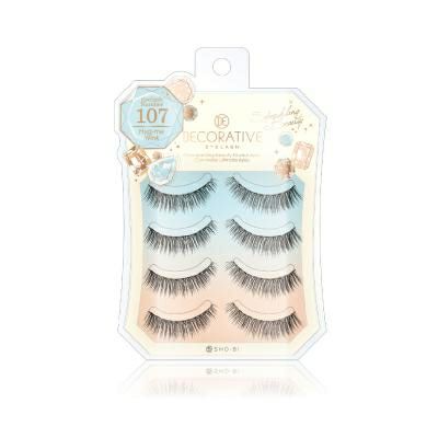 Hug-me Wink（ハグミーウィンク）107 上まつげ用 DECORATIVE EYELASH（デコラティブアイラッシュ） 1箱4ペア入り