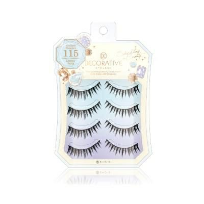 Dressy Wink（ドレッシーウィンク）115 上まつげ用 DECORATIVE EYELASH（デコラティブアイラッシュ） 1箱4ペア入り