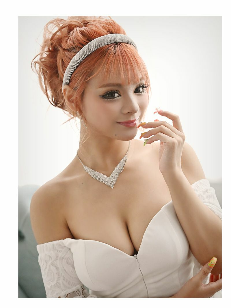 XLサイズ追加!! オフショルレースフリル袖キャバクラドレス RIRI 着用キャバドレス【Ryuyu/リューユ】(S/M/L/XL)(ブラック/ホワイト/ブルー/レッド)