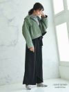 【Rvate】ベーシックGジャン風ジャケット 襟付き長袖ブルゾン