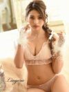 ドット透け単品ショーツ ゆきぽよ 着用【noalice By Ryuyu】【ノアリス】リボンフルバックレディース下着