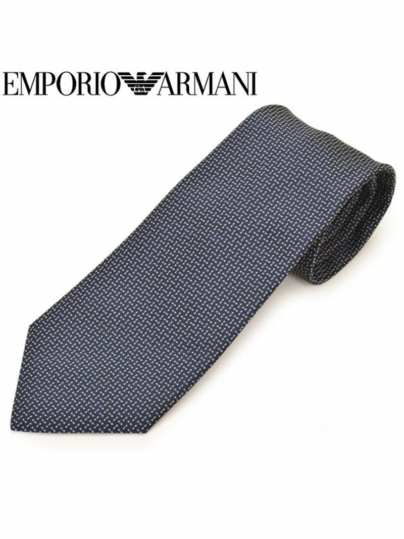 ネクタイ エンポリオアルマーニ メンズ EMPORIO ARMANI ドット柄シルク (サイズ剣幅8.5cm)eea20s012 0P315-00036 00036 NIGHT BLUE OEO