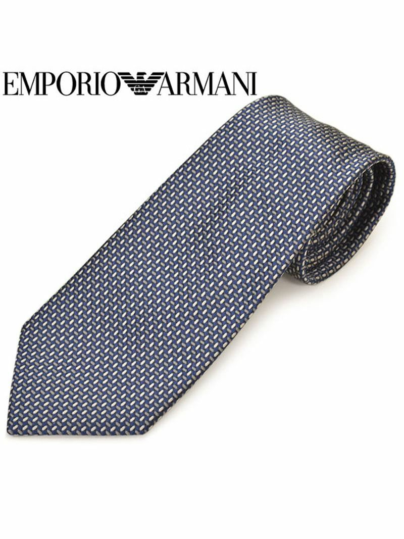 ネクタイ エンポリオアルマーニ メンズ EMPORIO ARMANI 総柄シルク (サイズ剣幅8.5cm)eea20s014 0P319-01221 01221 DARK GREY OEO