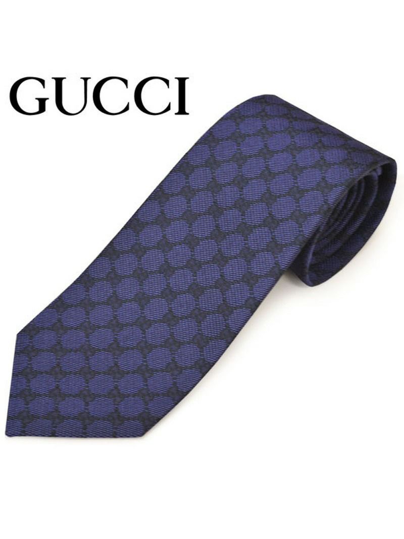 ネクタイ グッチ メンズ GUCCI GGパターン柄シルクネクタイ(サイズ剣幅8cm)egc20s005 456522-4000 ネイビー OEO