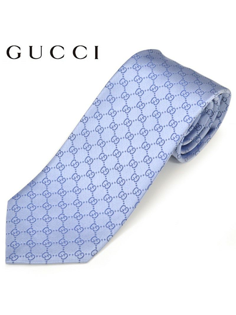 GUCCI グッチ メンズ シルクジャカードGGパターン柄ネクタイ サイズ剣幅8cm egc17w026 456520 4B002 4968：ブルー OEO