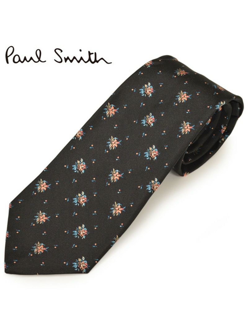 ネクタイ ポールスミス Paul Smith メンズ フラワー柄 花柄 シルク ...