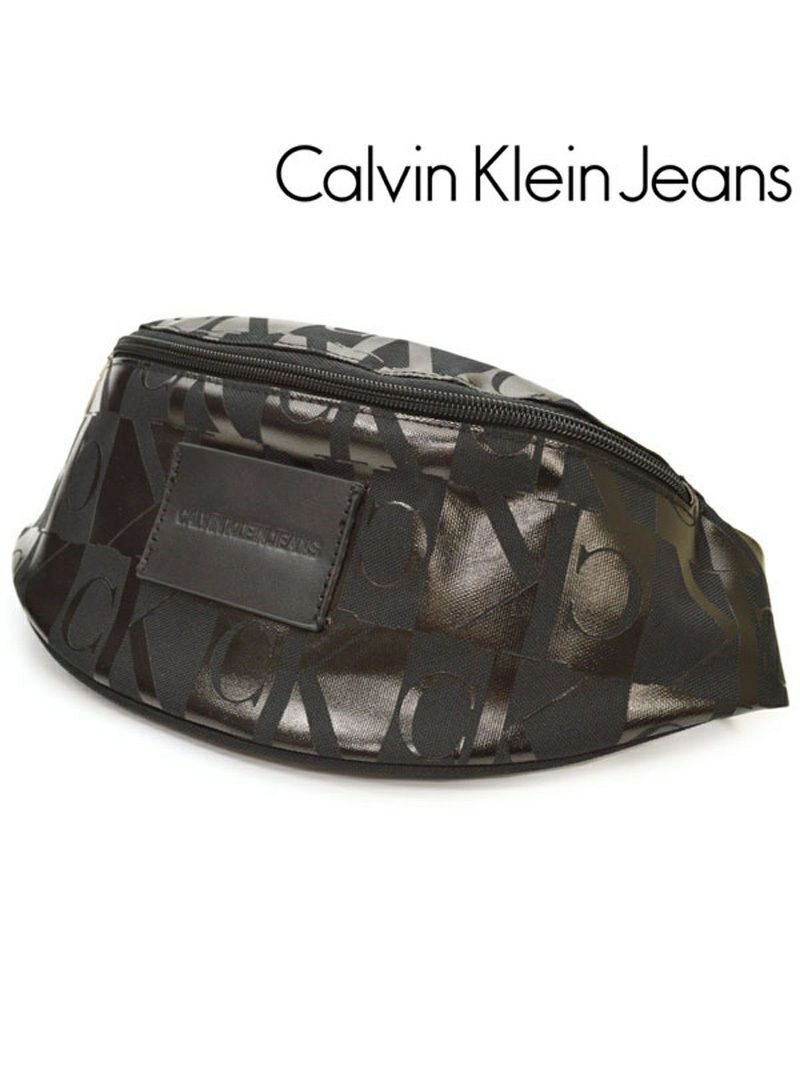 ボディバッグ カルバンクラインジーンズ メンズ Calvin Klein Jeans ロゴ ウエストポーチ eck20s001 40CK/505252 ブラック OEO