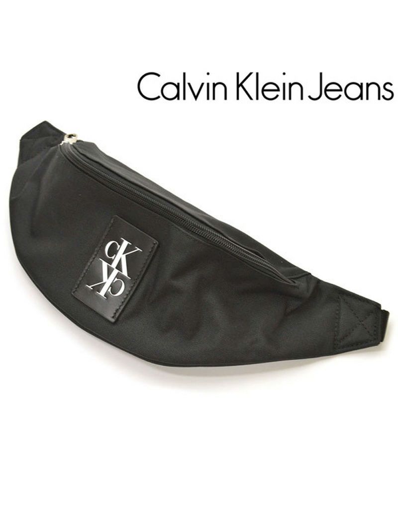 ボディバッグ カルバンクラインジーンズ メンズ Calvin Klein Jeans ロゴ ウエストポーチ eck20s002 40CK/505253 ブラック OEO