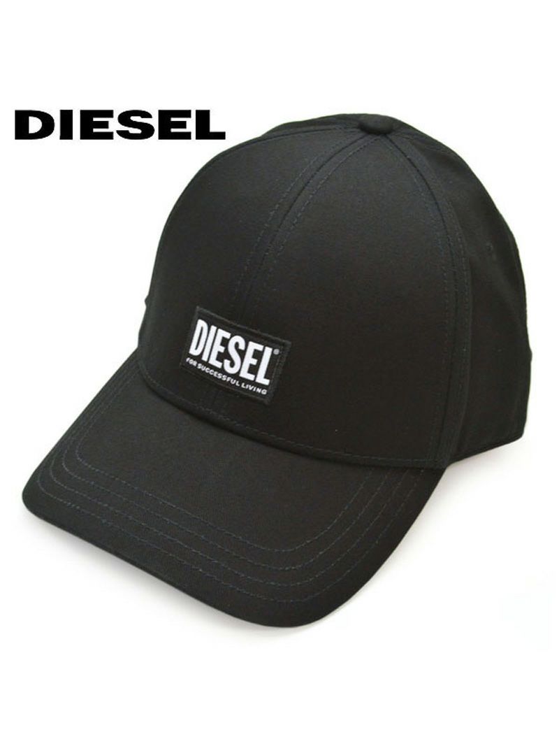 キャップ ディーゼル メンズ DIESEL ベースボールキャップ 帽子 ロゴ フリーサイズ edl20s003 00SYQ9 0BAUI-100 ホワイト ブラック OEO