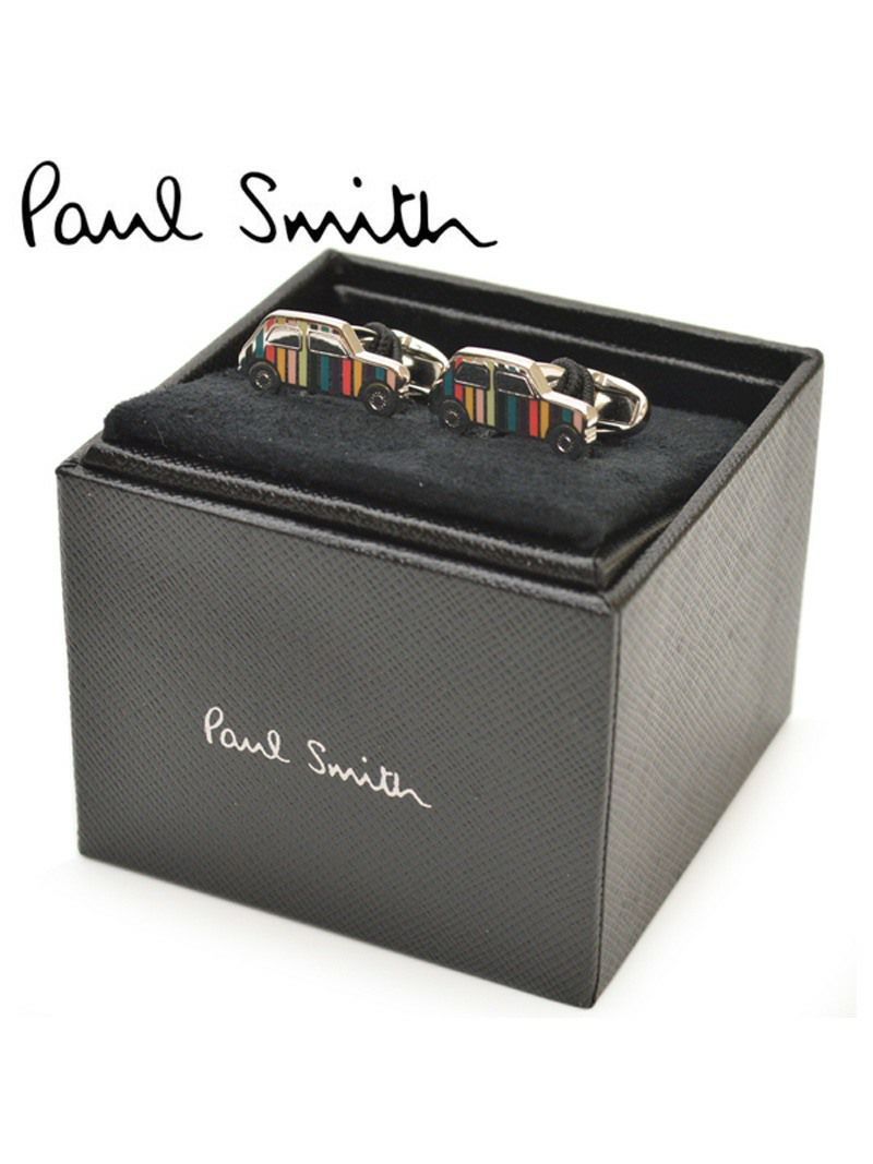 カフス ポールスミス メンズ Paul Smith 車(カー)モチーフカフリンクス eps20s201 M1A CUFF AARTC Mini Car Enamel Cufflink シルバーマルチ OEO