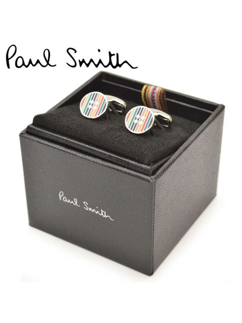 カフス ポールスミス メンズ Paul Smith カフリンクス eps20s208 M1A CUFF AEBUTT シルバーマルチ OEO