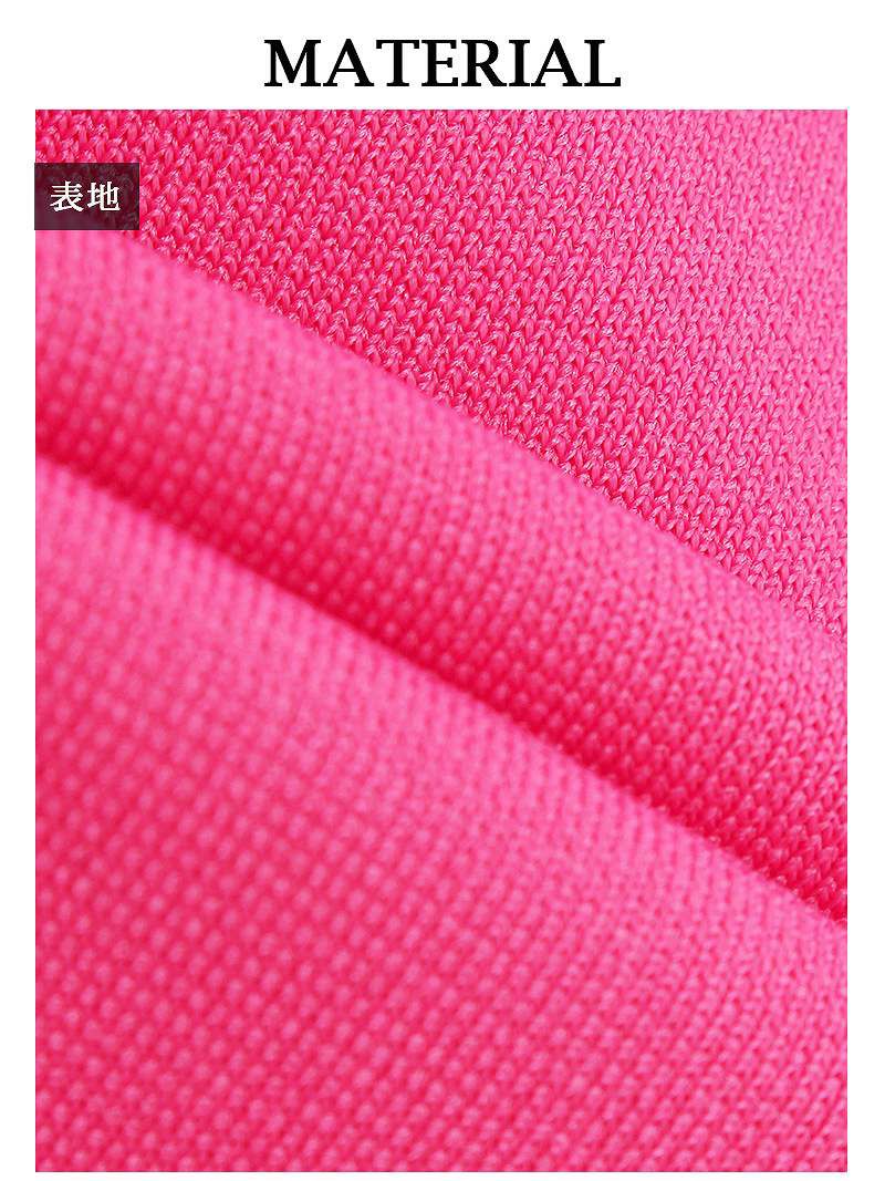 ワンカラー袖付き深スリットロングキャバドレス【Ryuyu/リューユ】(S/M/L)(ワイン/ピンク/ブルー)