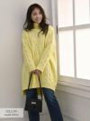 【Rvate】カラバリ豊富！秋冬ケーブルニット 防寒性◎ハイネックセーター