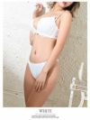 総レースワンカラー OEO ブラ＆ショーツセット【Rwear/アールウェア】(ブラック/ホワイト/ワイン/ネイビー)【2点で3900円対象】