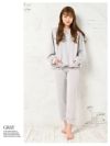 ラインパンツセットアップルームウエア2点セット　OEO【Rwear/アールウェア】