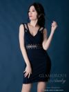 【GLAMOROUS/グラマラス】ウエスト透けワンカラーセットアップ風ミニドレス ITK