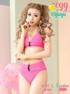 水着 ビビットカラーホルターネックギャルビキニ2点セット ゆずは 着用レディース水着【Ryuyu】