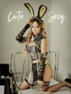 【即納】チャイナ風セクシーバニーハロウィンコスプレ9点セット ゆずは えりか着用 キャバコスプレ【Ryuyu/リューユ】