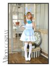【即納】水色バニーキャラクター風ハロウィンコスプレ9点セット まぁみ 着用 キャバコスプレ【Ryuyu/リューユ】