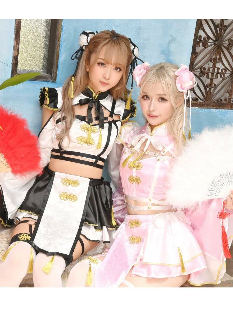 キョンシー コスプレ 即日発送 ピンク フルセット 中華ロリ リトル