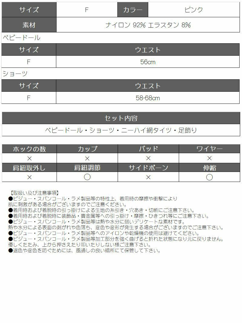 【即納】総レースデザインピンクカラーセクシーコスプレランジェリー【Ryuyu/リューユ】