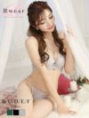 Sexy総レースフルバック下着ブラ＆ショーツ【Rwear】OEO