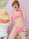 水着 谷間盛れ蛍光カラー三角ビキニ【Ryuyu】