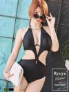 水着 谷間魅せホルターネック2wayレディース水着　かずへー ENA着用【Ryuyu】