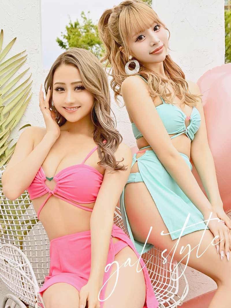 サマーファイナルSALE￥4980→￥2490！ 水着 平成ギャル風ハート