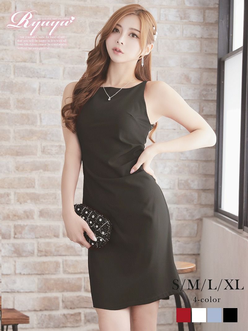 ※一部予約販売※シンプルギャザードレス【Ryuyu】